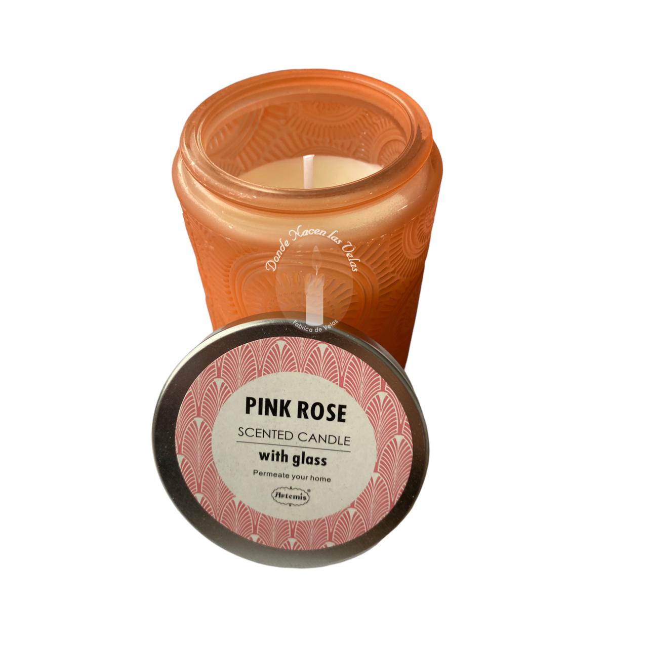 Velas Aromáticas Pink Rosa