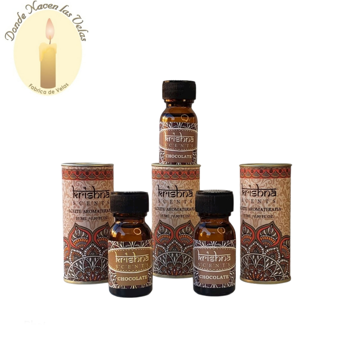 Esencias Krishna, Chocolate 15ML