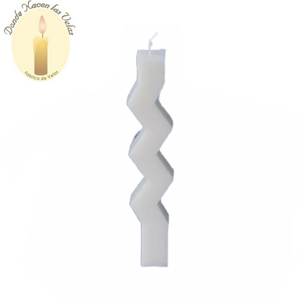 Molde De Silicona Para Velas Zig Zag MS43