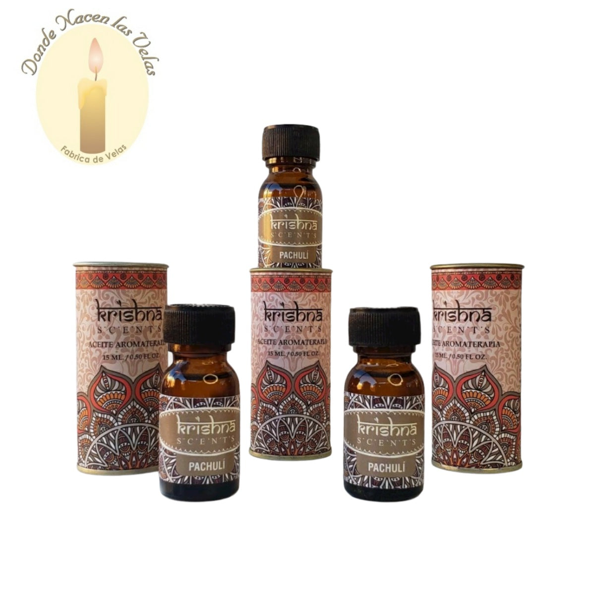 Esencias Krishna, pachuli 15ML