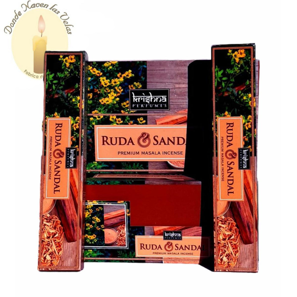 Incienso Ruda Sandalo (Krishna Perfumes)