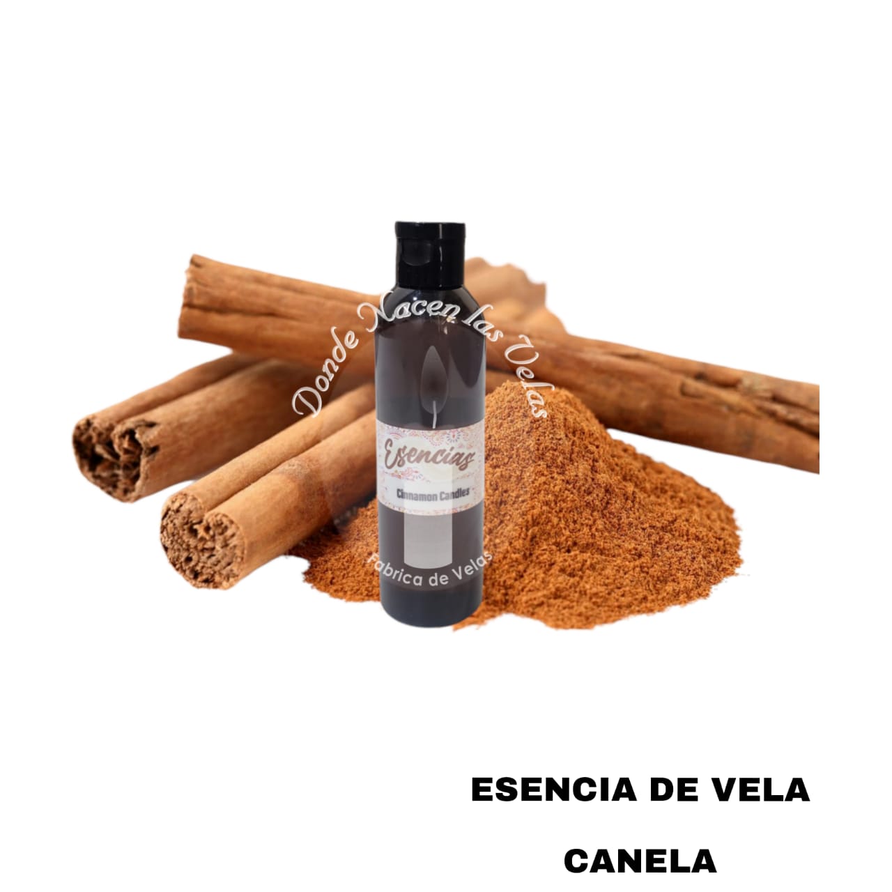 Esencia Canela Vela de Parafina.