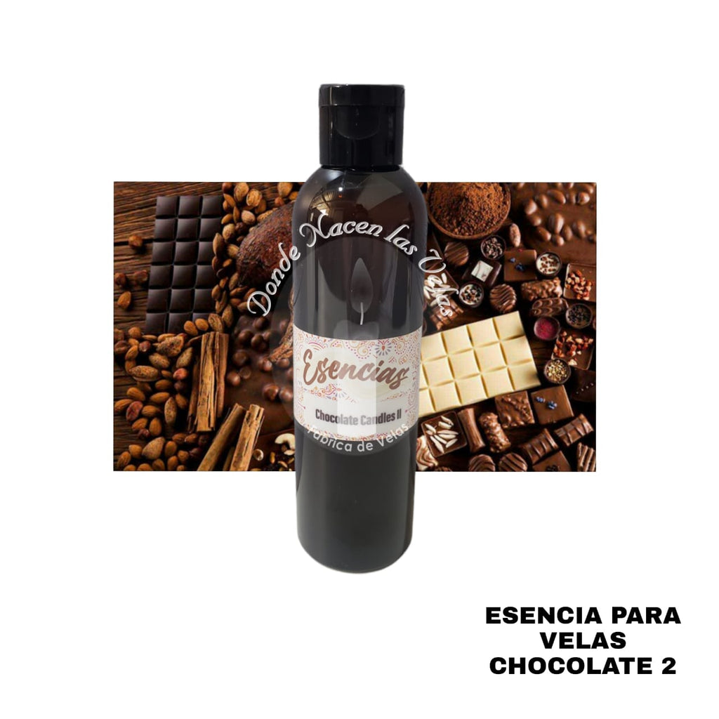 Esencia Chocolate Vela de Parafina.