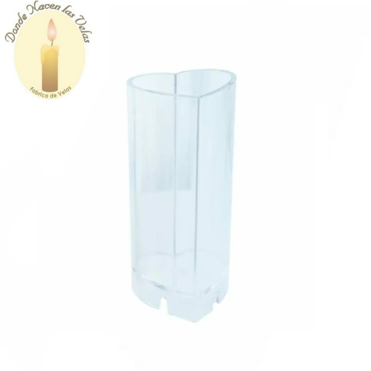 Molde De Acrilico Para Velas Cirio Corazòn MS38