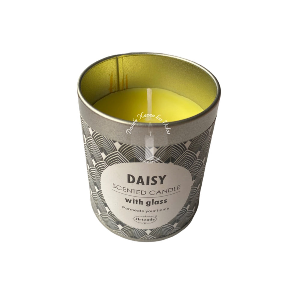 Velas Aromáticas Lata Daisy