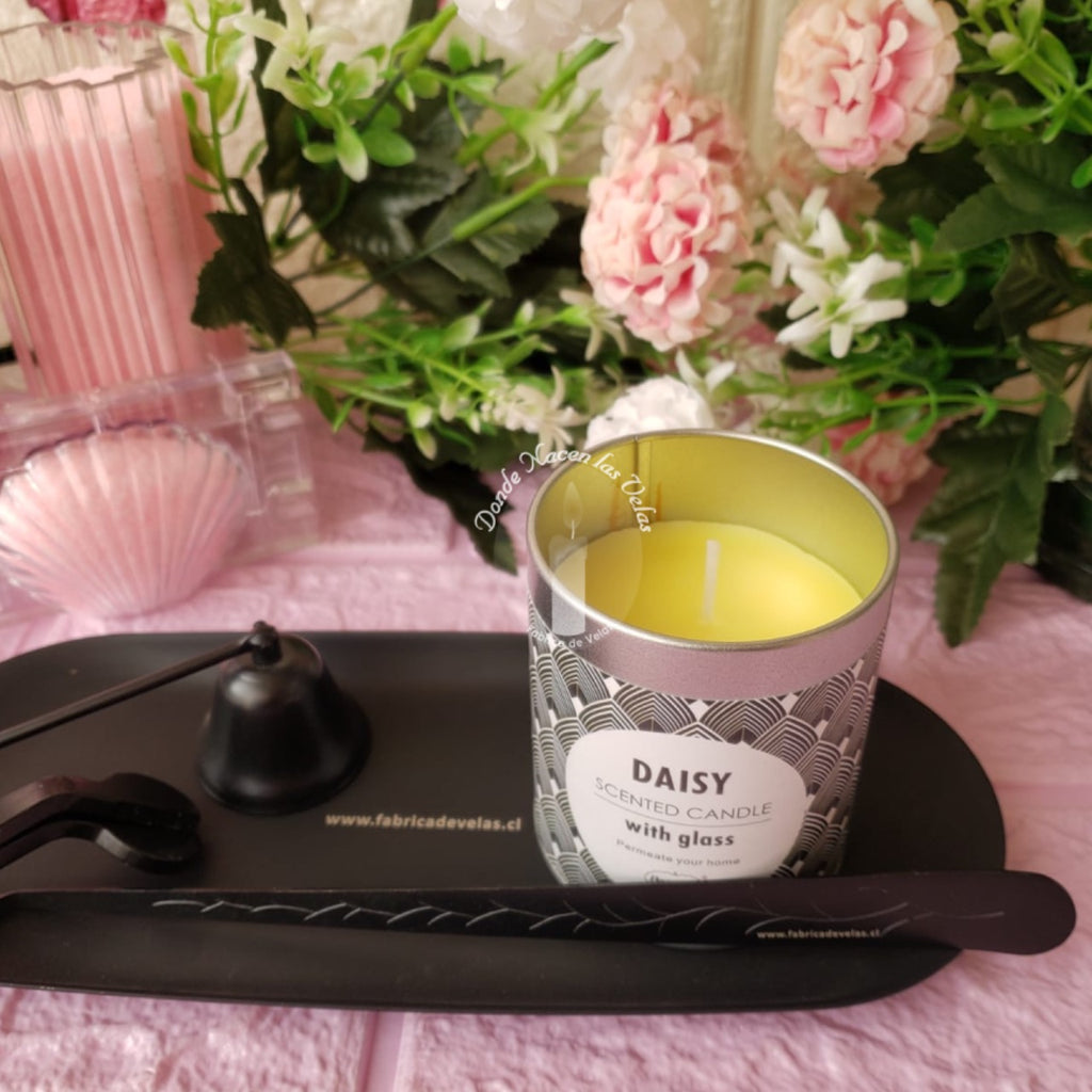 Velas Aromáticas Lata Daisy