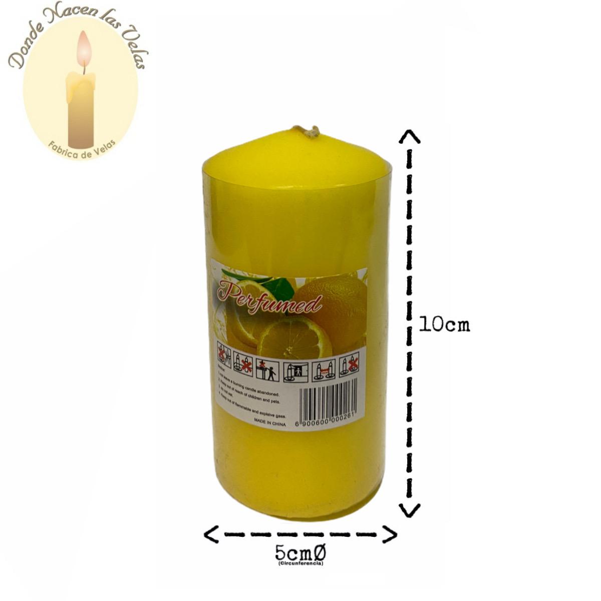 Cirio Amarillo con leve olor a Limón