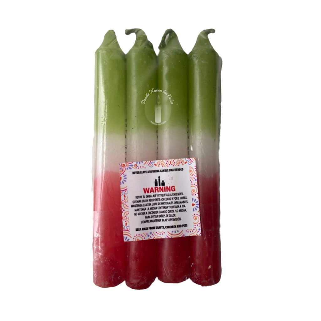 Pack de 4 Velas San Expedito (3 colores)