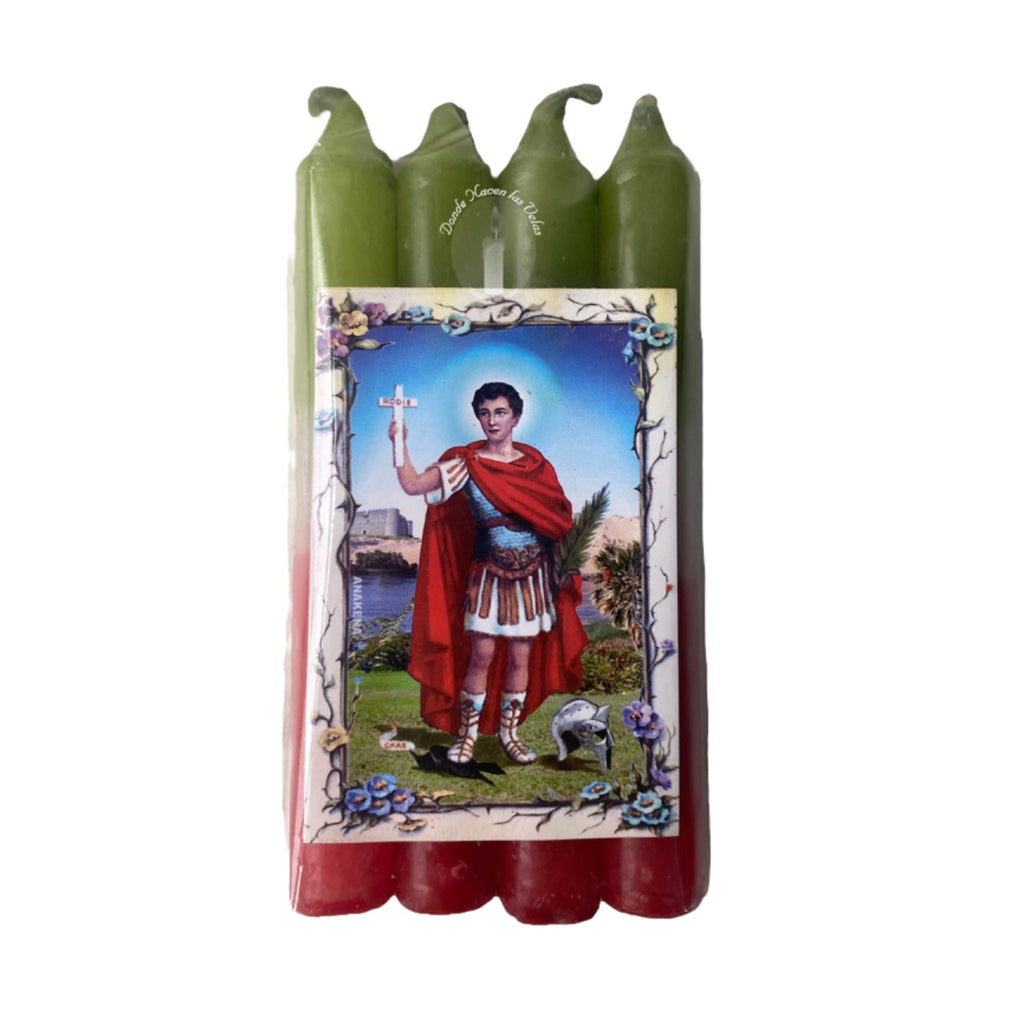 Pack de 4 Velas San Expedito (3 colores)