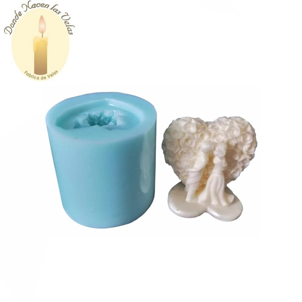 Molde De Silicona De Vela de novio, MS100