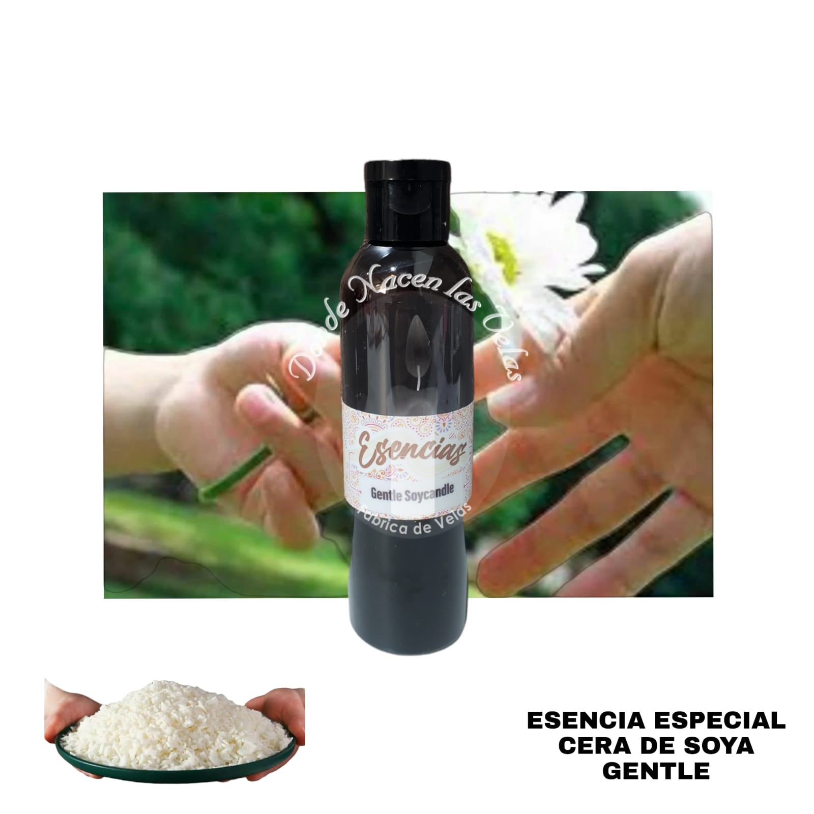 Esencia Gentle, Para Cera de Soya.