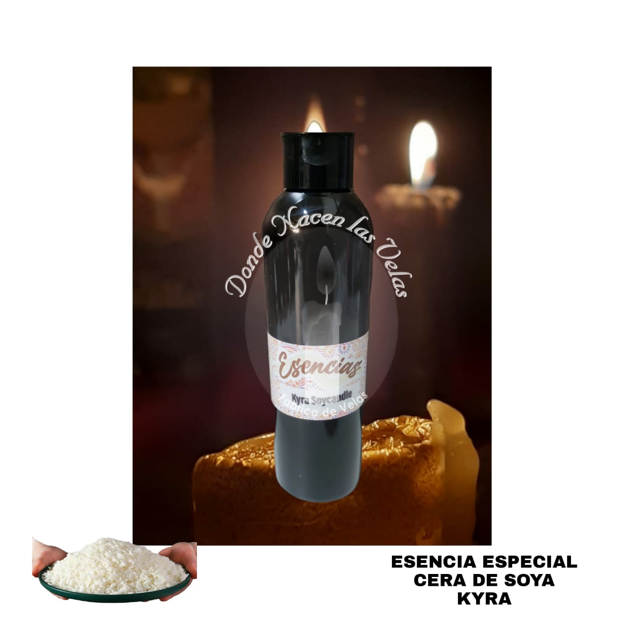 Esencia Kyra, Para Cera de Soya.
