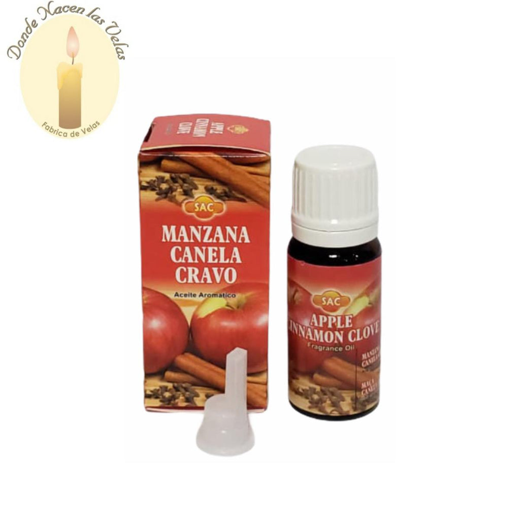 Esencia Sac Manzana Canela Clavo Olor 10 ml