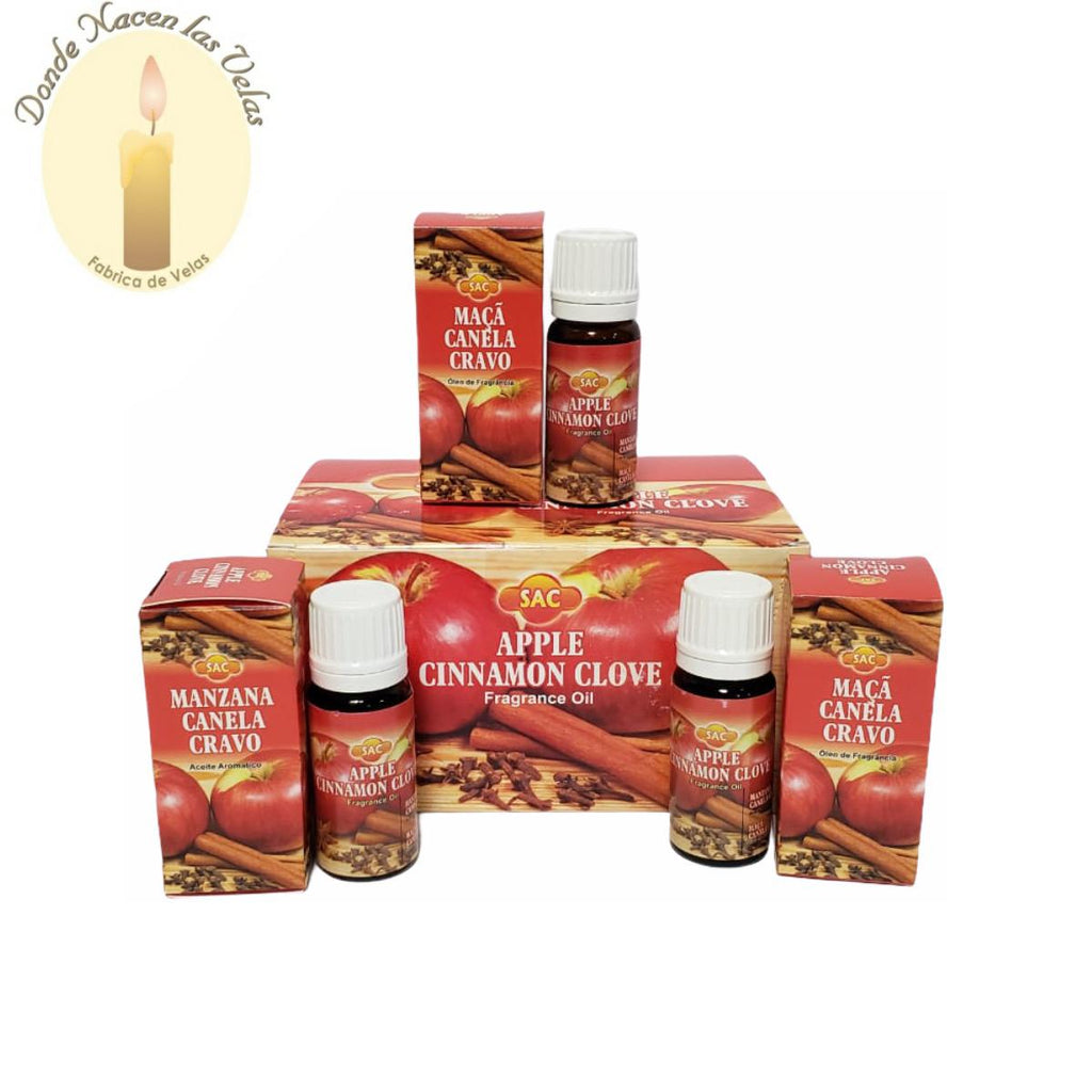 Esencia Sac Manzana Canela Clavo Olor 10 ml