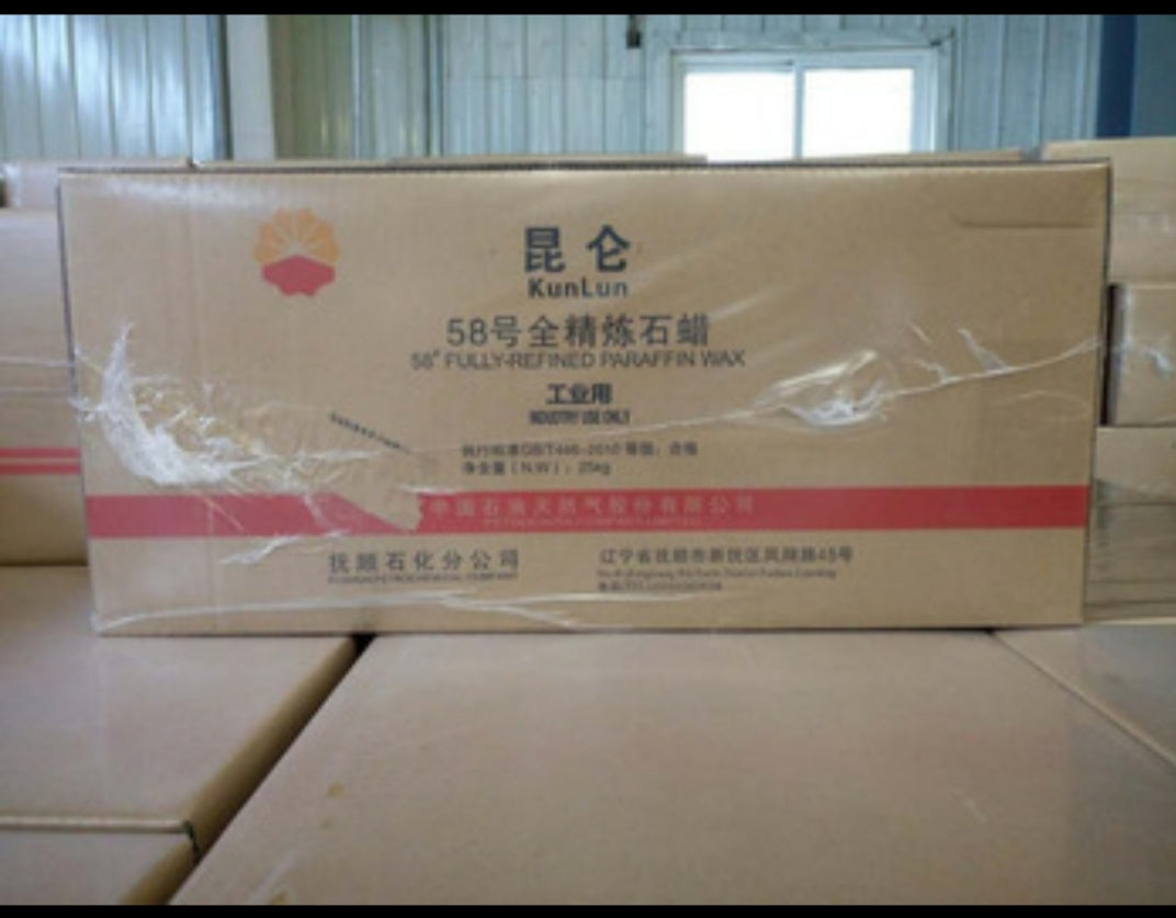 Parafina solida 58-60 dalian kun-lun