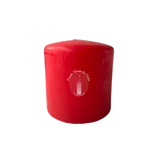 Cirio Rojo 7cm x 7 diametro