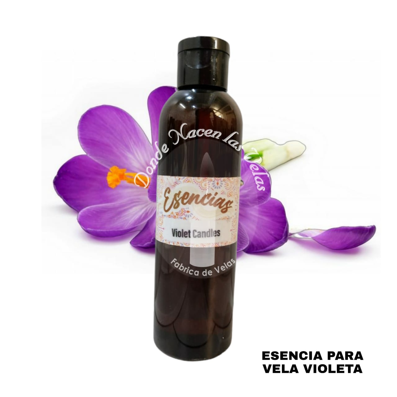 Esencia Violeta Vela de Parafina.