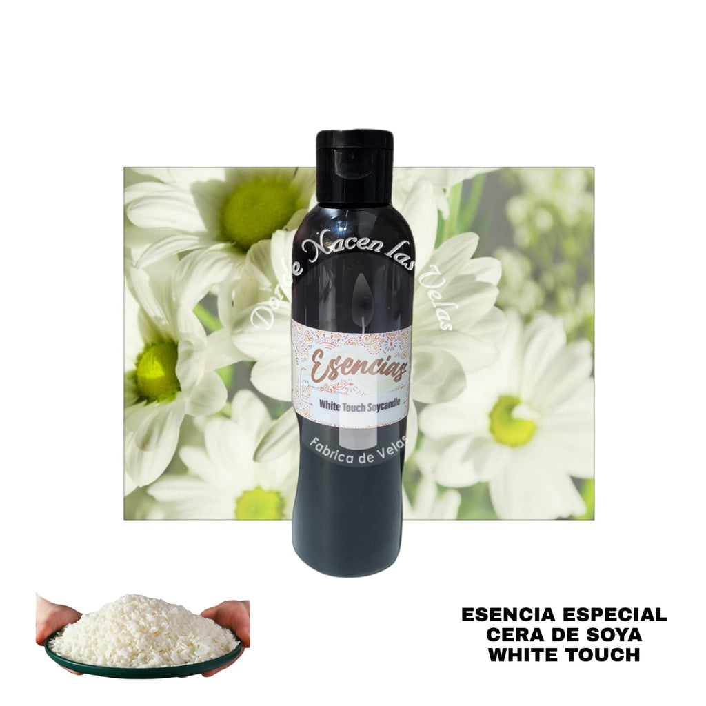 Esencia White Touch, Para Cera de Soya.